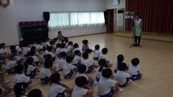 学年集会(年長組)