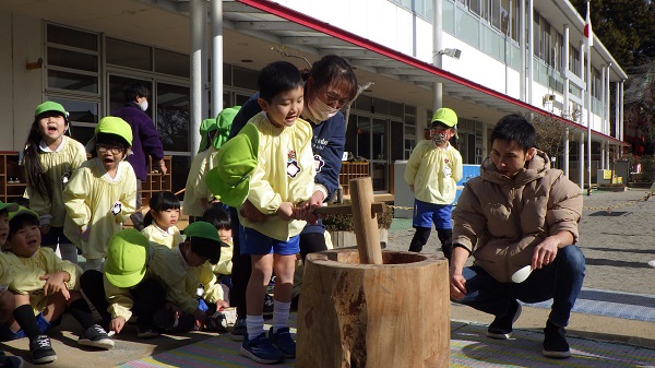 もちつき大会（年長組）